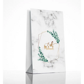 Cadeauzakjes -marmer eucalyptus 6 stuks Islamboekhandel.nl